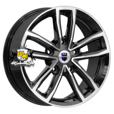 K&K 6,5x17/5x112 ET43 D66,6 Каланг (КС1086) Алмаз черный K&K 6,5x17/5x112 ET43 D66,6 Каланг (КС1086) Алмаз черный