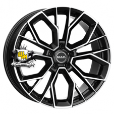 MAK 10x21/5x112 ET19 D66,45 Stilo-D Black mirror MAK 10x21/5x112 ET19 D66,45 Stilo-D Black mirror