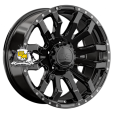 LS 9x20/5x150 ET25 D110,5 1294 BK (конус, Колпак+лого)