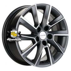 Khomen Wheels 6x16/5x100 ET38 D57,1 KHW1604 (Kamiq/Rapid/Scala) Gray-FP