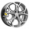 Khomen Wheels 7x17/5x110 ET46 D63,3 KHW1702 (Changan CS35/CS35 Pro) Gray-FP