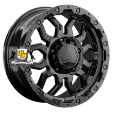 LS 8x17/5x150 ET45 D110,1 1285 BK (конус, Колпак+лого)