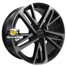 Khomen Wheels 8x18/5x108 ET36 D65,1 KHW1815 (Exeed VX/TXL/LX) Black-FP