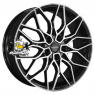 Khomen Wheels 7x18/5x108 ET52 D60,1 KHW1813 (Exeed LX) Black-FP