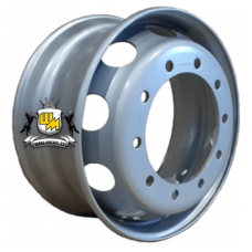 Kronprinz/Accuride 8,25x22,5/10x335 ET152,5 D281 M22 Silver (RZB15098OE) alive (12,5 мм) ИСУЗУ, автобусы иномарки 3 750 кг внеш.