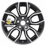 Khomen Wheels 7x17/5x108 ET50 D63,35 KHW1713 (Ford C-Max) Black-FP