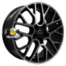 Khomen Wheels 7x18/5x112 ET45 D57,1 KHW1818 (Karoq) Black-FP