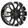 Replay 8x18/6x139,7 ET36 D100,1 TA27 BKF (конус, C570) Replay 8x18/6x139,7 ET36 D100,1 TA27 BKF (конус, C570)