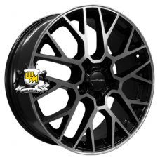 Khomen Wheels 7x18/5x110 ET35 D67,1 KHW1818 (Evolute i-SPACE / i-JOY) Black-FP Khomen Wheels 7x18/5x110 ET35 D67,1 KHW1818 (Evolute i-SPACE / i-JOY) Black-FP