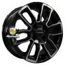 Khomen Wheels 5,5x14/4x100 ET45 D56,1 KHW1406 (Honda Civic) Black-FP