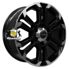 Khomen Wheels 7,5x18/6x114,3 ET38 D67,1 KHW1817 (Mohave) Black-FP