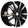 Khomen Wheels 7,5x19/5x114,3 ET40 D66,5 KHW1905 (Haval Dargo) Black-FP