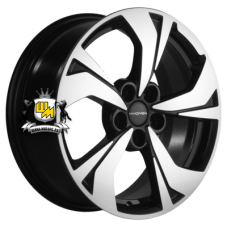 Khomen Wheels 7x17/5x114,3 ET45 D67,1 KHW1724 (I-40/CX-5/ASX-5) Black-FP