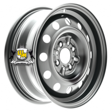 Kronprinz/Accuride 6x15/4x100 ET50 D60 Веста Silver (RZA30452AV) (3,5 мм) 450 кг