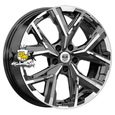 K&K 6,5x18/5x114,3 ET50 D54,1 Айона (КС1169) Алмаз черный K&K 6,5x18/5x114,3 ET50 D54,1 Айона (КС1169) Алмаз черный