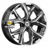 K&K 6,5x18/5x114,3 ET50 D54,1 Айона (КС1169) Алмаз черный K&K 6,5x18/5x114,3 ET50 D54,1 Айона (КС1169) Алмаз черный