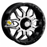 LS 7,5x17/6x139,7 ET35 D100,1 1285 BKF (конус, Колпак+лого)