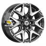 K&K 7,5x18/6x139,7 ET55 D93,1 Гангут (КС1176) Алмаз черный K&K 7,5x18/6x139,7 ET55 D93,1 Гангут (КС1176) Алмаз черный