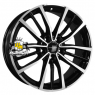 Khomen Wheels 7x18/5x114,3 ET40 D64,1 KHW1812 (Haval F7/F7x) Black-FP