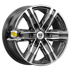 K&K 7,5x17/6x139,7 ET45 D92,5 R8 (КС1174) Алмаз черный K&K 7,5x17/6x139,7 ET45 D92,5 R8 (КС1174) Алмаз черный