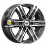 K&K 7,5x17/6x139,7 ET45 D92,5 R8 (КС1174) Алмаз черный